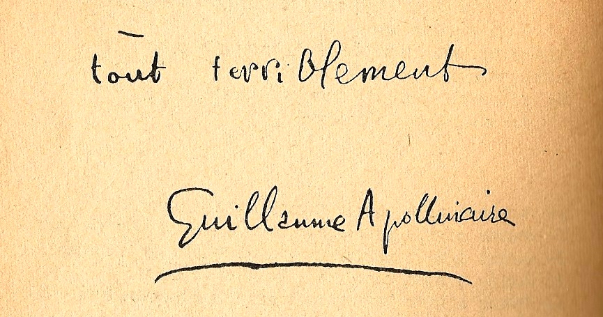 Guillaume Apollinaire — 2 : Alcools